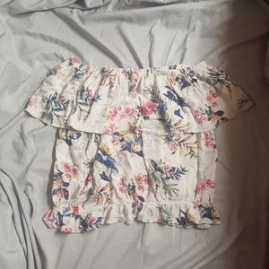 Off the shoulder flowy  shift